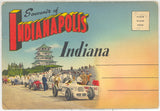 Indianapolis, IN Souvenir Folder - Carey's Emporium