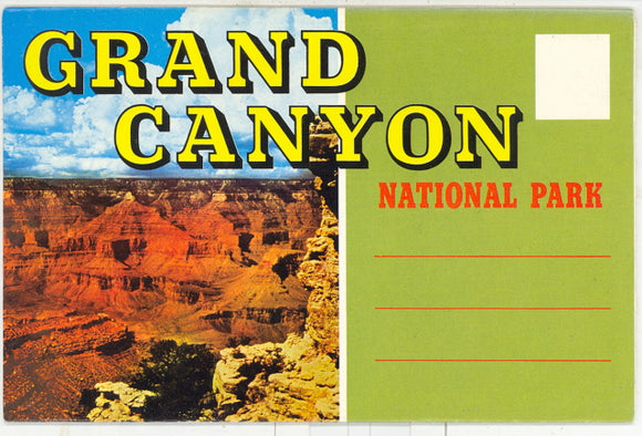 Grand Canyon National Park Souvenir Folder - Carey's Emporium