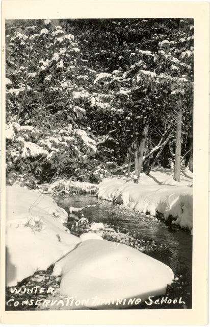 Winter, Conservation Training School, MI - Carey's Emporium