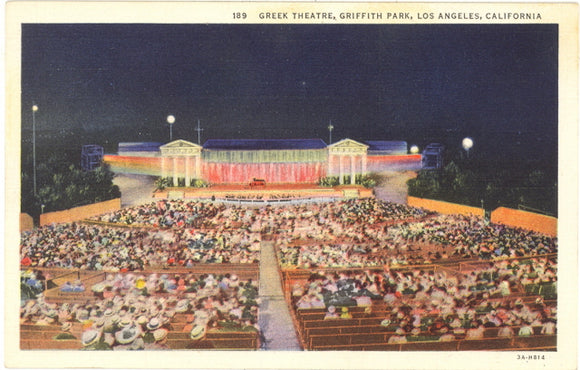 Greek Theatre, Griffith Park, Los Angeles, CA - Carey's Emporium