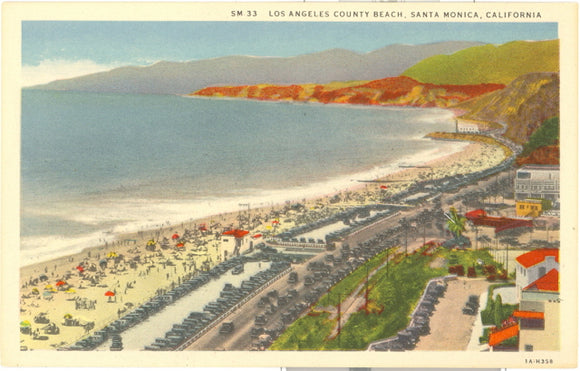 Los Angeles County Beach, Santa Monica, CA - Carey's Emporium