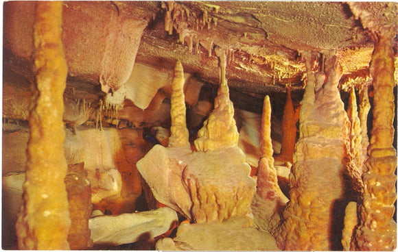 Onyx Colonnade in Mammoth Cave, Mammoth Cave National Park - Carey's Emporium