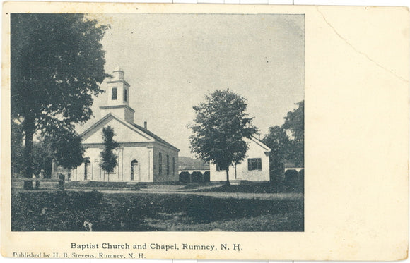 Baptist Church and Chapel, Rumney, NH - Carey's Emporium