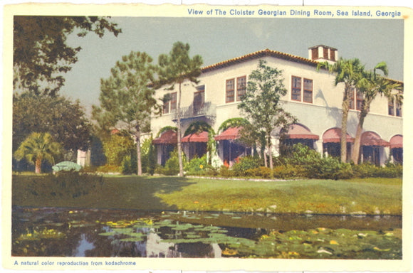 View of The Cloister Georgian Dining Room, Sea Island, GA - Carey's Emporium