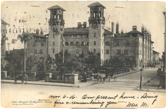 Hotel Alcazar, St. Augustine, FL - Carey's Emporium