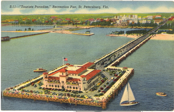 Tourists Paradise, Recreation Pier, St. Petersburg, FL - Carey's Emporium