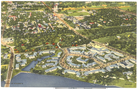 Air View of Beautiful Florasota Gardens, Sarasota, FL - Carey's Emporium