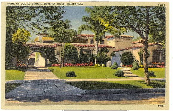Home of Joe E. Brown, Beverly Hills, CA - Carey's Emporium