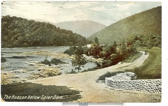 The Hudson Below Spier Dam, Glens Falls, NY - Carey's Emporium