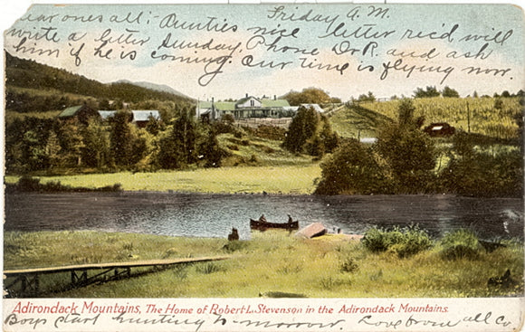Robert L. Stevenson Home, Adirondack Mountains, NY - Carey's Emporium