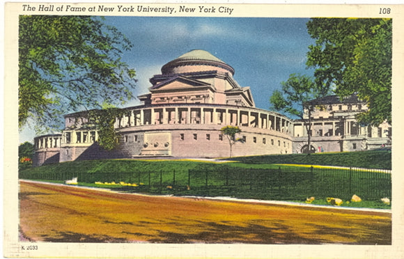 The Hall of Fame at New York University, New York City, NY - Carey's Emporium