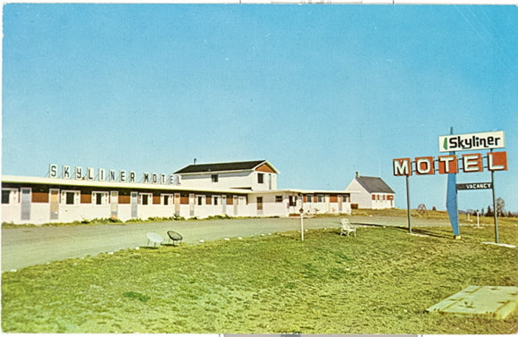 Greetings from Skyliner Motel, Moncton, New Brunswick - Carey's Emporium