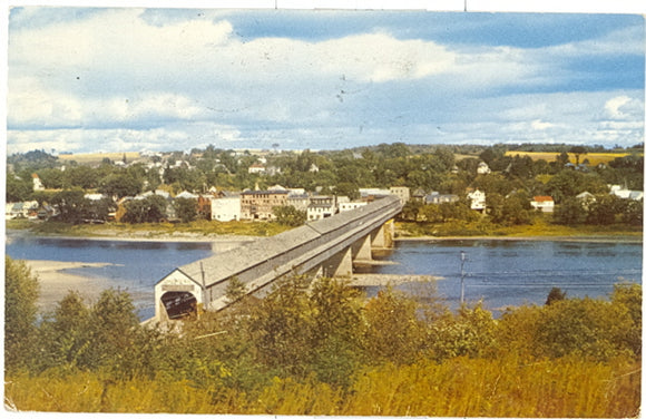 Longest Covered Bridge in the World, Hartland, New Brunswick - Carey's Emporium