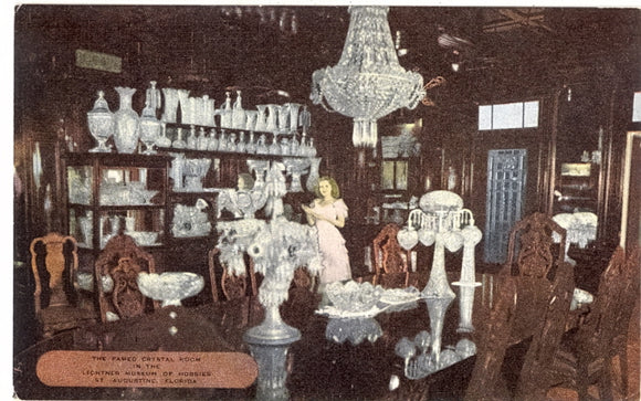 The Famed Crystal Room in the Lightner Museum of Hobbies, St. Augustine, FL - Carey's Emporium