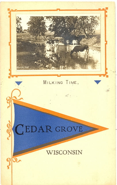 Milking Time, Cedar Grove, WI - Carey's Emporium