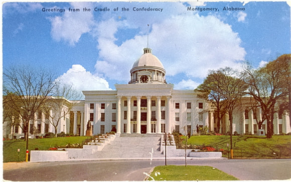 Greetings From The Cradle of the Confederacy, Montgomery, AL - Carey's Emporium
