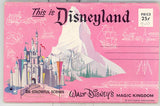 This is Disneyland Souvenir Folder - Carey's Emporium