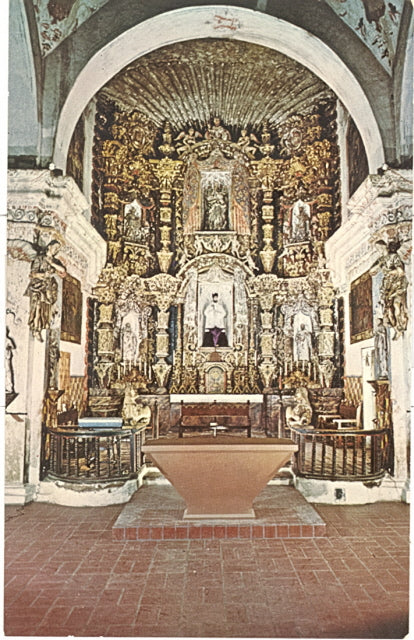 High Altar, Mission San Xavier Del Bac, Tucson, AZ - Carey's Emporium