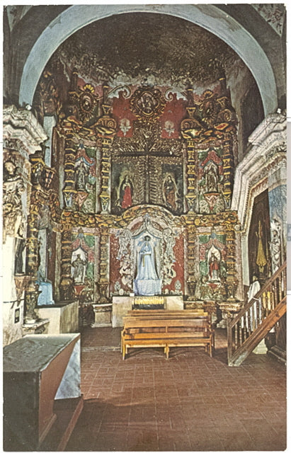 Chapel of the Sorrowful Mother, Mission San Xavier Del Bac, Tucson, AZ - Carey's Emporium