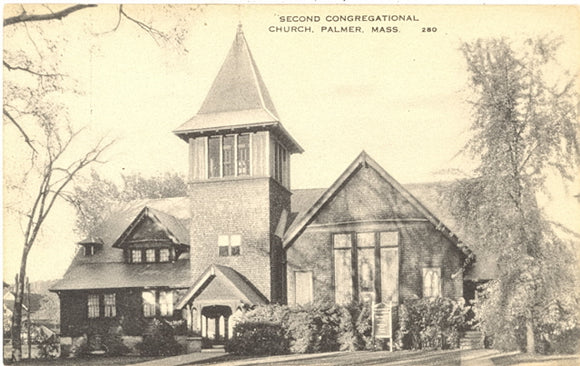 Second Congregational Church, Palmer, MA - Carey's Emporium