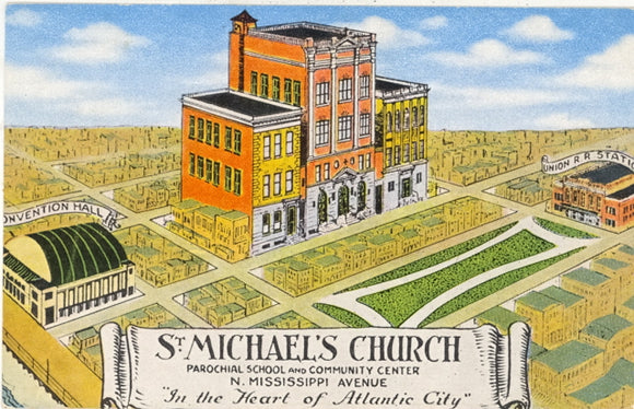 St. Michael's Church, N. Mississippi Avenue, In the Heart of Atlantic City, NJ - Carey's Emporium