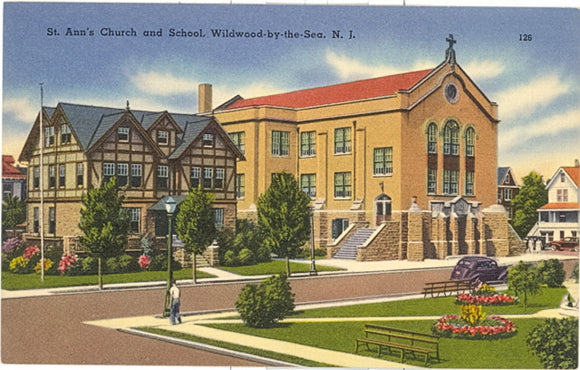 St. Ann's Church and School, Wildwood-by-the-Sea, NJ - Carey's Emporium