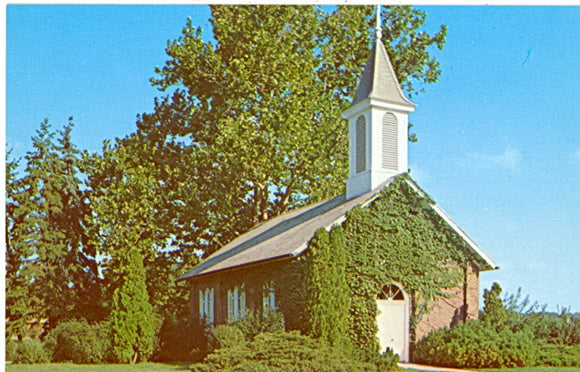Danforth Chapel, located next to the Student Union at the University of Iowa, Iowa City, IA - Carey's Emporium