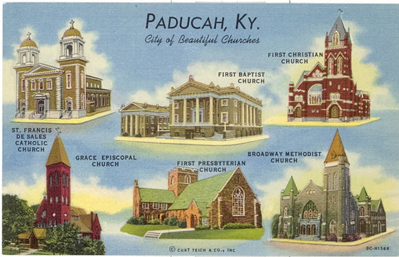 City of Beautiful Churches, Paducah, KY - Carey's Emporium
