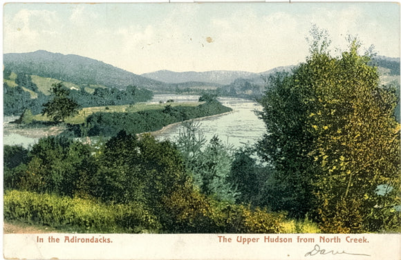 The Upper Hudson from North Creek, Adirondack Mountains, NY - Carey's Emporium