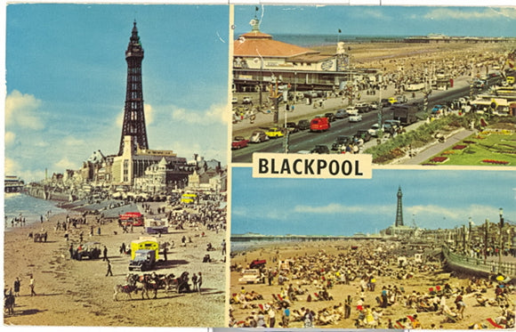 Central Beach, South Promenade, South Pier and Promenade, Blackpool, England - Carey's Emporium