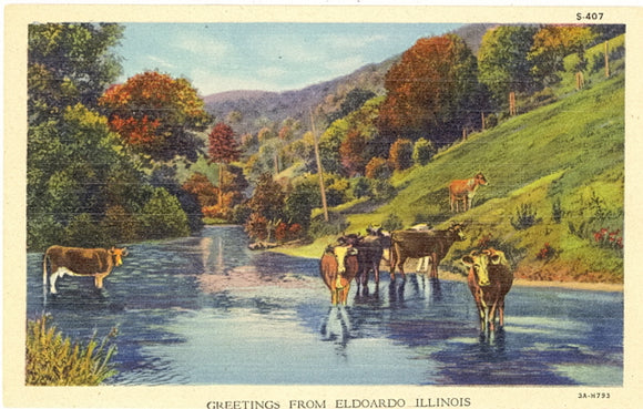 Greetings from Eldorado, IL - Carey's Emporium