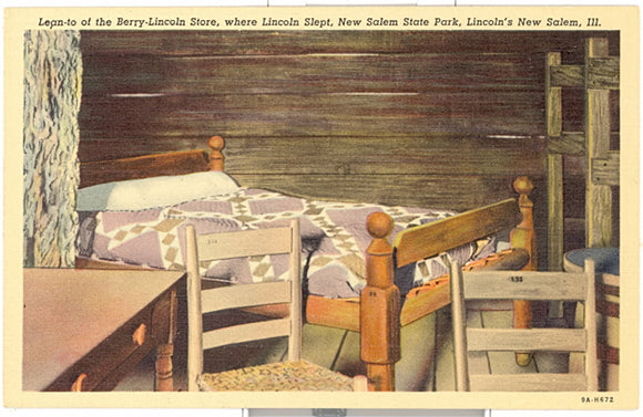 Berry-Lincoln Store, New Salem State Park, Lincoln's New Salem, IL - Carey's Emporium