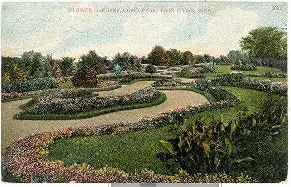 Flower Gardens, Como Park, Twin Cities, MN - Carey's Emporium