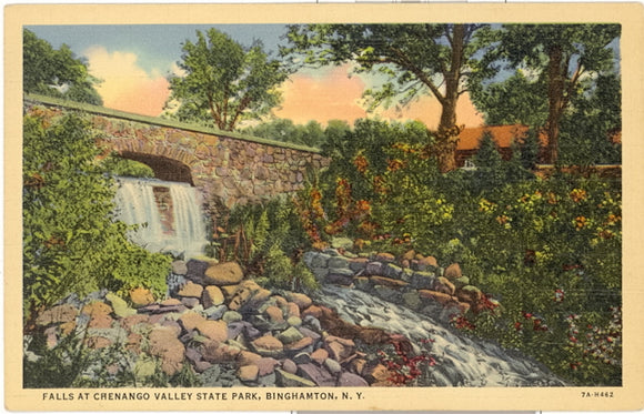 Falls at Crenango Valley State Park, Binghamton, NY - Carey's Emporium
