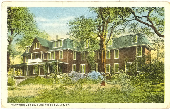 Vacation Lodge, Blue Ridge Summit, PA - Carey's Emporium