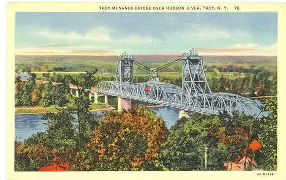 Troy-Menands Bridge over Hudson River, Troy, NY - Carey's Emporium