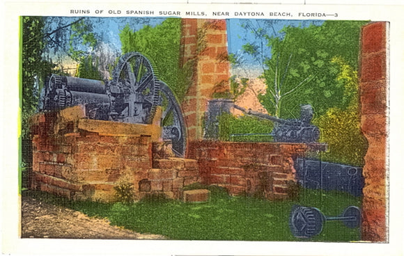 Ruins of Old Spanish Sugar Mills, Near Daytona Beach, FL - Carey's Emporium