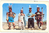Indians of America from Oklahoma Souvenir Folder - Carey's Emporium