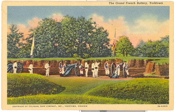 The Grand French Battery, Yorktown, VA - Carey's Emporium