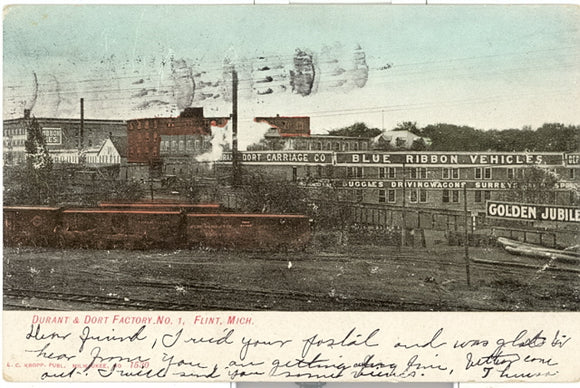 Durant and Dort Factory No. 1, Flint, MI - Carey's Emporium