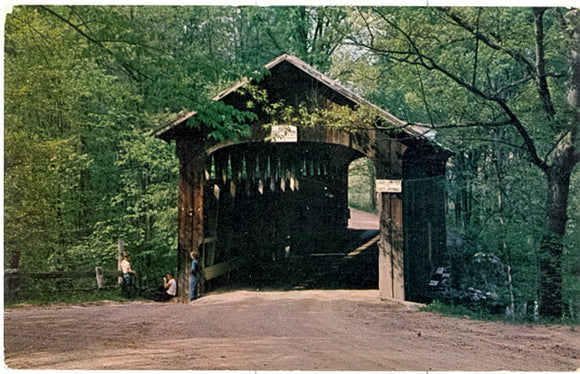 White's Covered Bridge, Smyrna, MI - Carey's Emporium