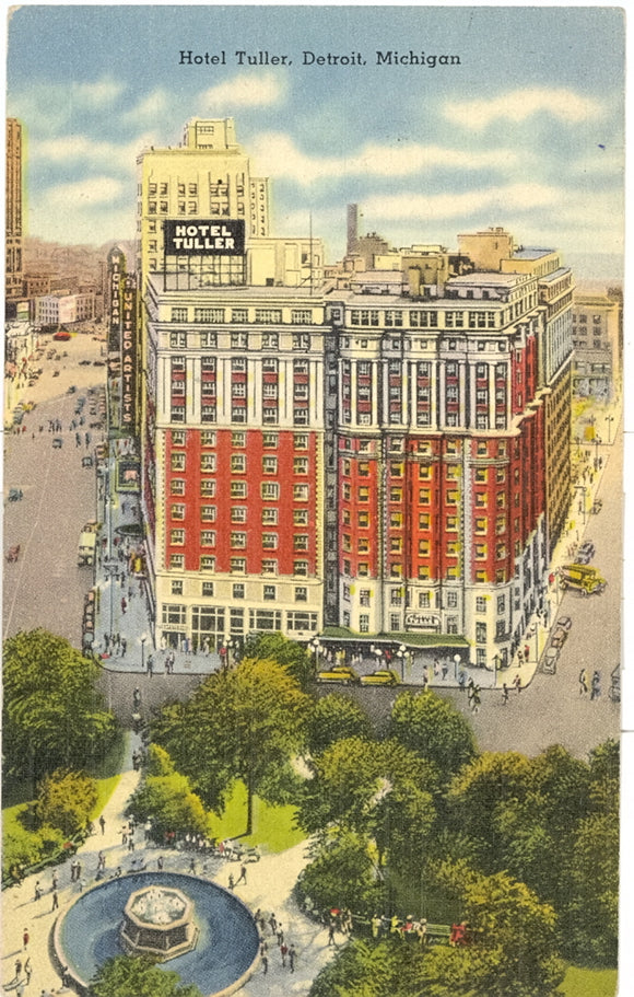 Hotel Tuller, Detroit, MI - Carey's Emporium
