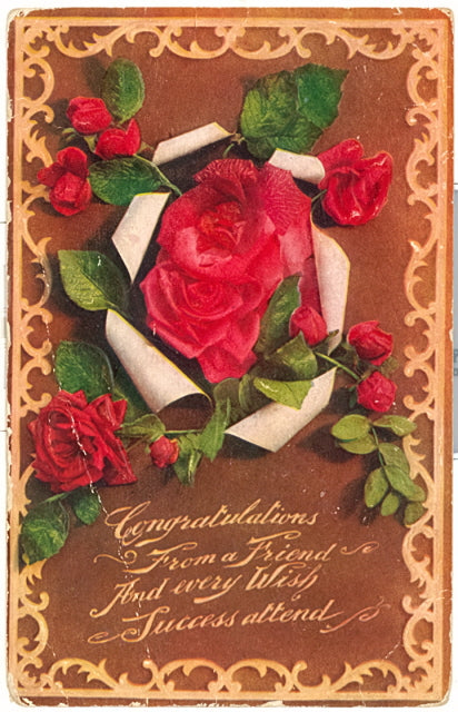 Congratualtions From a Friend And Every Wish Success Attend - Carey's Emporium