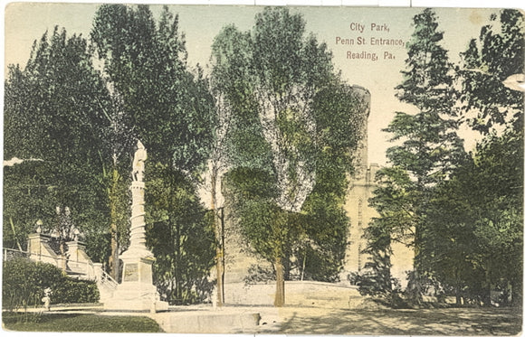 City Park, Penn St. Entrance, Reading, PA - Carey's Emporium