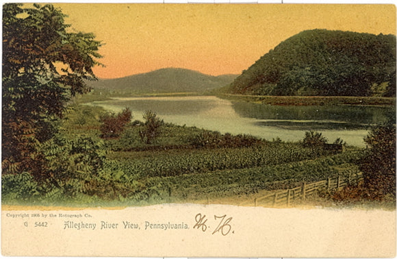 Allegheny River View, Oil City, PA - Carey's Emporium