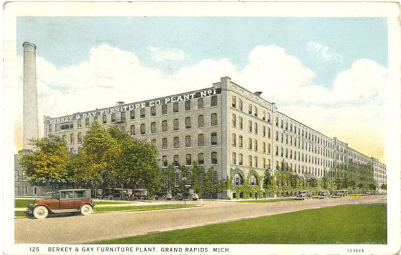 Berkey and Gay Furniture Plant, Grand Rapids MI - Carey's Emporium