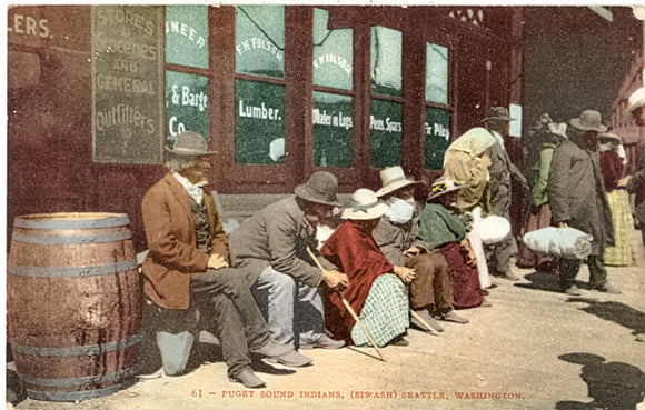Puget Sound Indians, (Siwash) Seattle, WA - Carey's Emporium