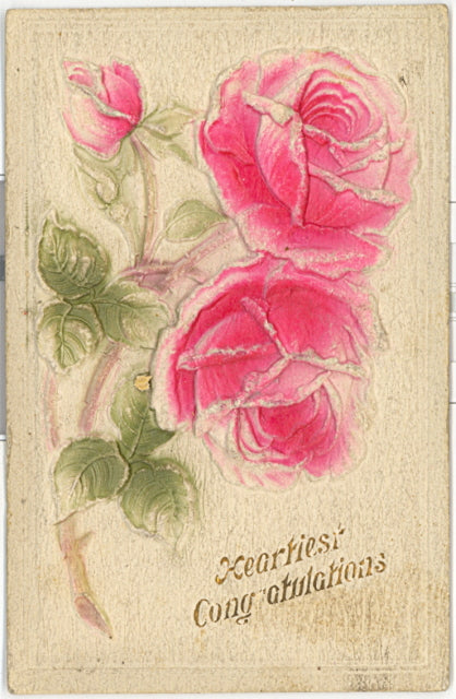 Heartiest Congratulations - Carey's Emporium