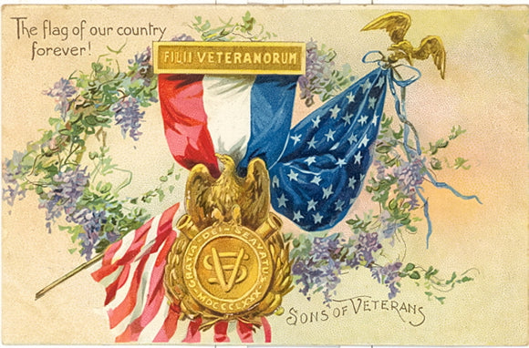 The Flag of Our Country Forever, FILII VETERANORUM, Sons of Veterans - Carey's Emporium