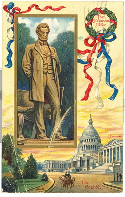 St. Gaudens Lincoln Statue, Washington, DC - Carey's Emporium